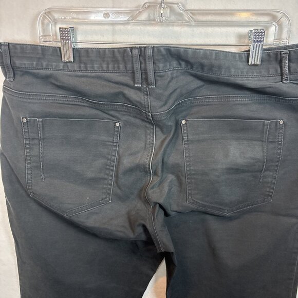 Calvin Klein Men's Dress Pant Solid Black  Size 36 x 32 Extreme Slim Fit - Picture 8 of 12